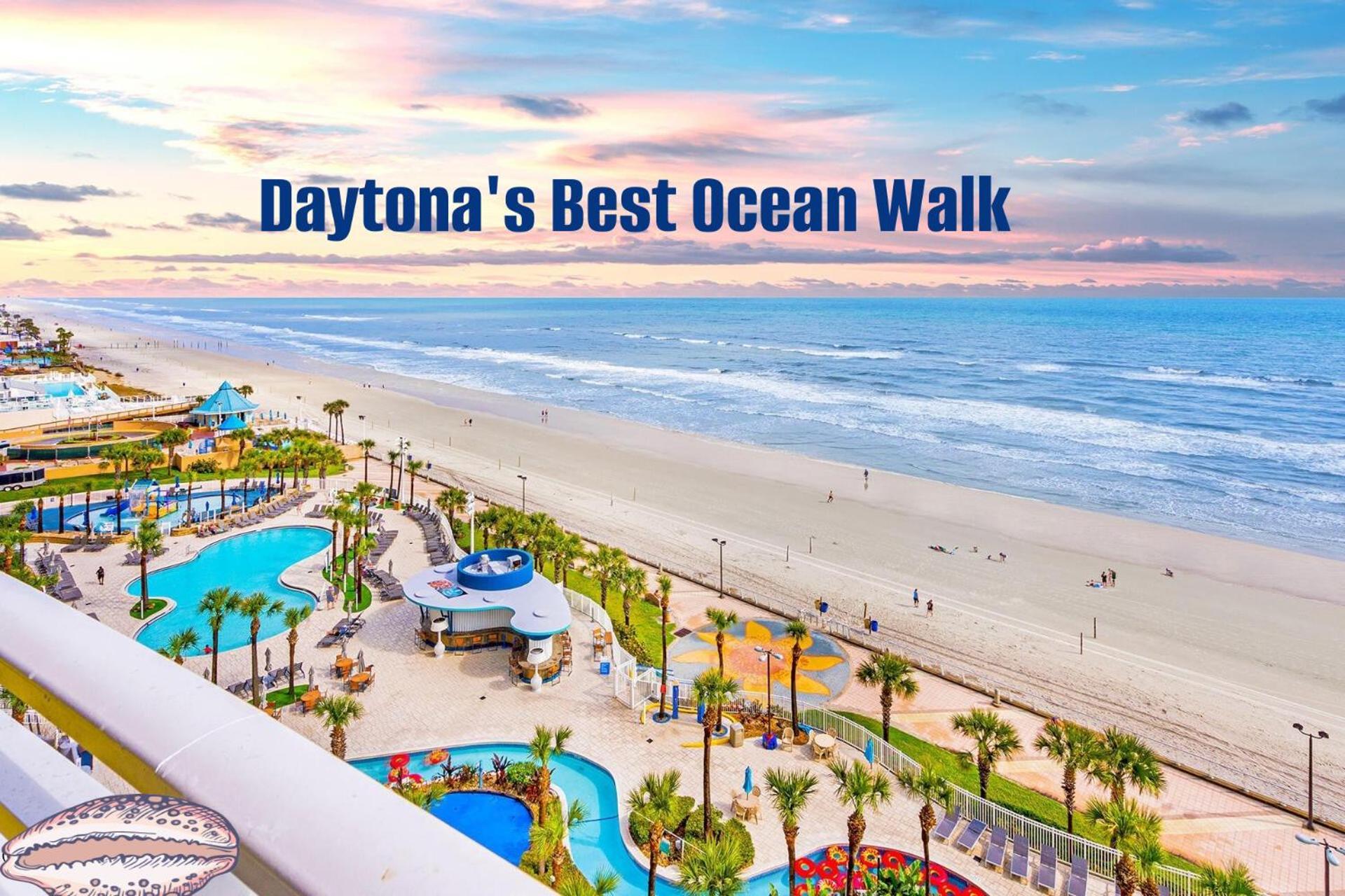 Vacation In Comfort And Luxury - 1 Bedroom Direct Oceanfront - Wyndham Ocean Walk Resort 1007 Daytona Beach Kültér fotó