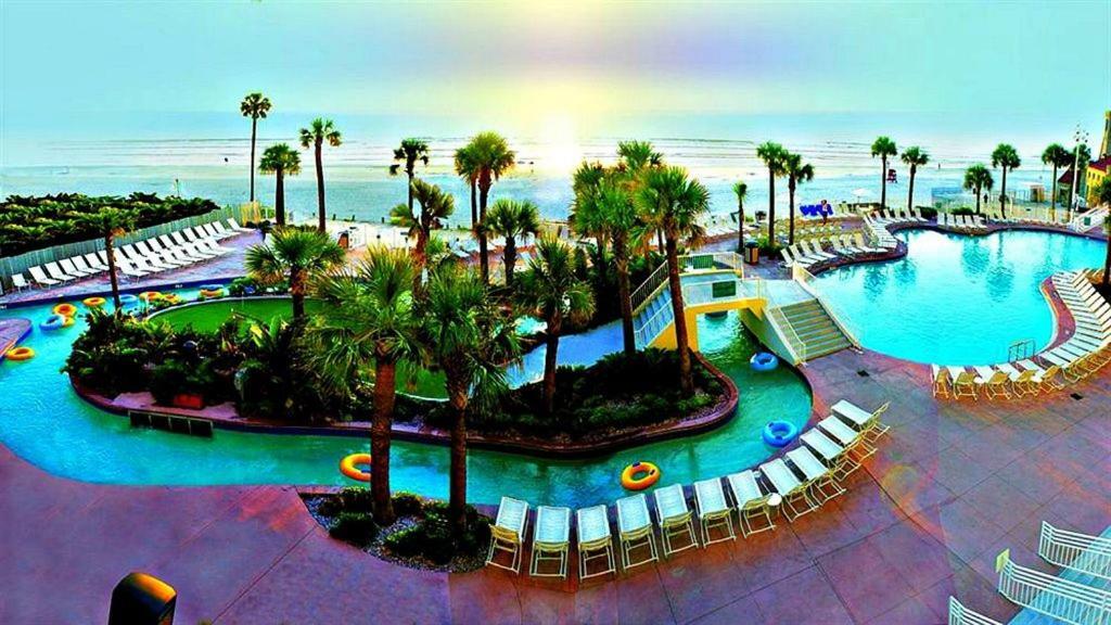Vacation In Comfort And Luxury - 1 Bedroom Direct Oceanfront - Wyndham Ocean Walk Resort 1007 Daytona Beach Kültér fotó